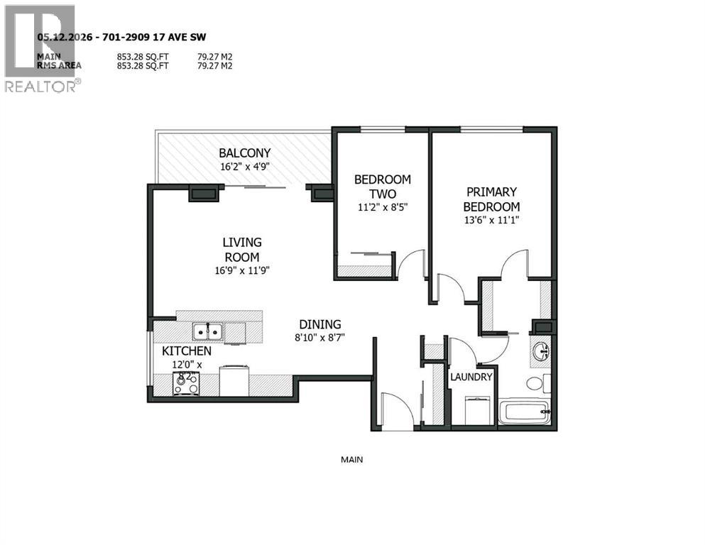 701, 2909 17 Avenue SW, Calgary, Alberta  T2E 0B1 - Photo 25 - A2310855