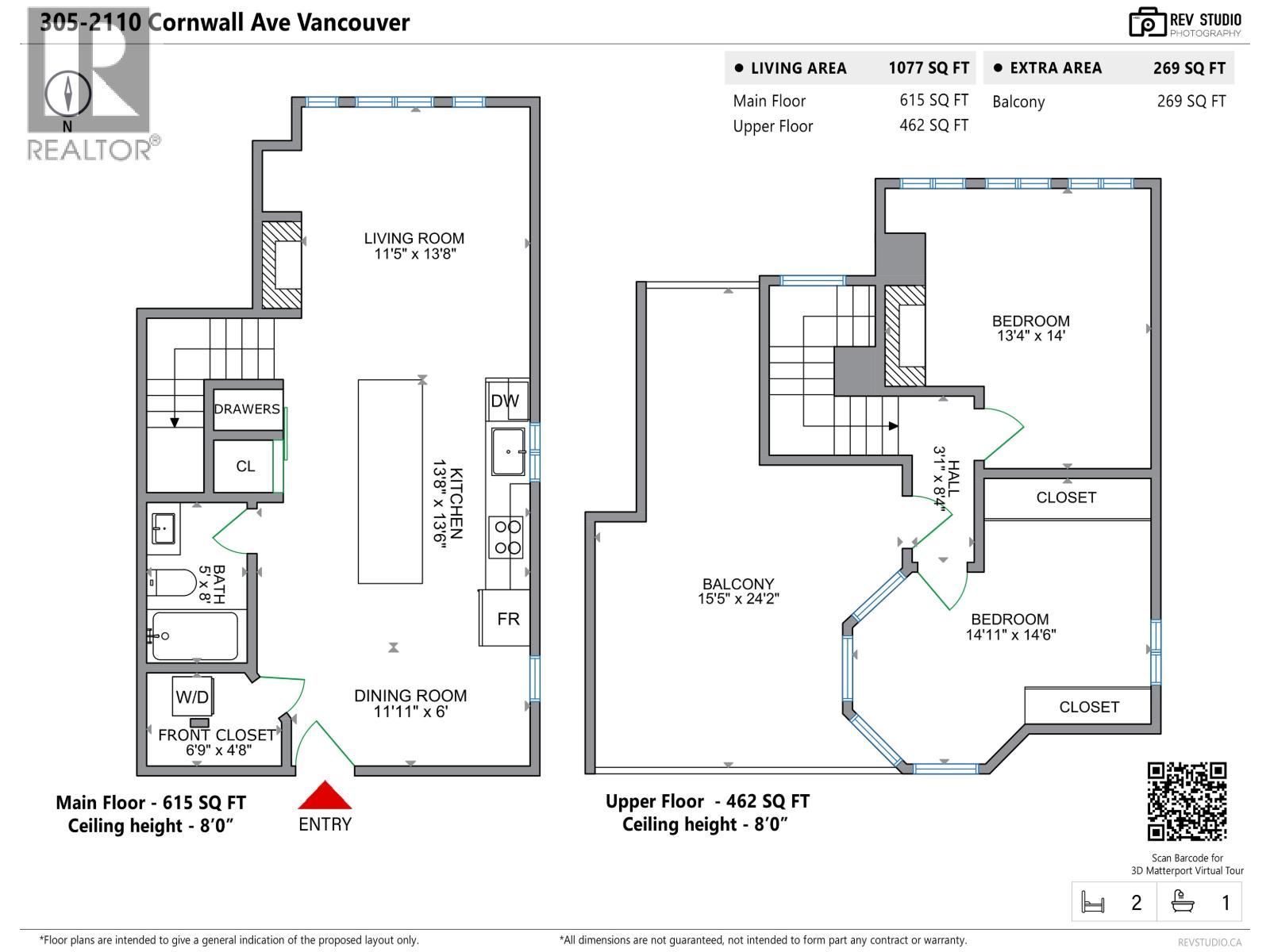 305 2110 Cornwall Avenue, Vancouver, British Columbia  V6K 1B4 - Photo 32 - R3125909