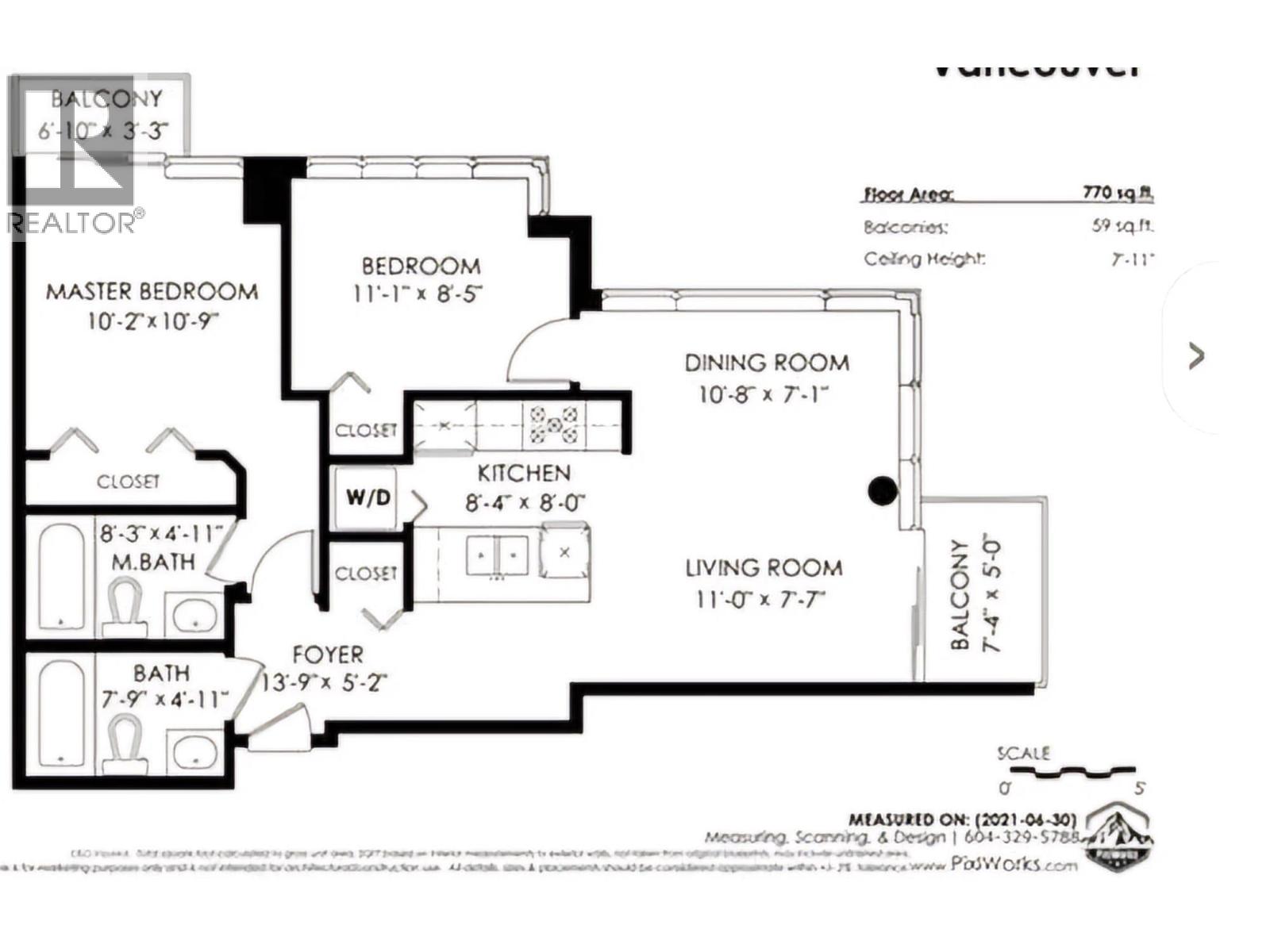 3303 909 Mainland Street, Vancouver, British Columbia  V6B 1S3 - Photo 20 - R3125895