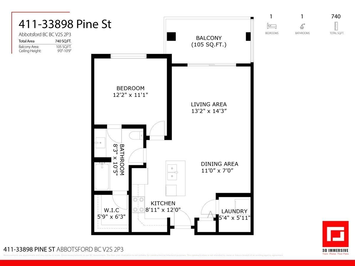 411 33898 Pine Street, Abbotsford, British Columbia  V2S 2P3 - Photo 33 - R3126005