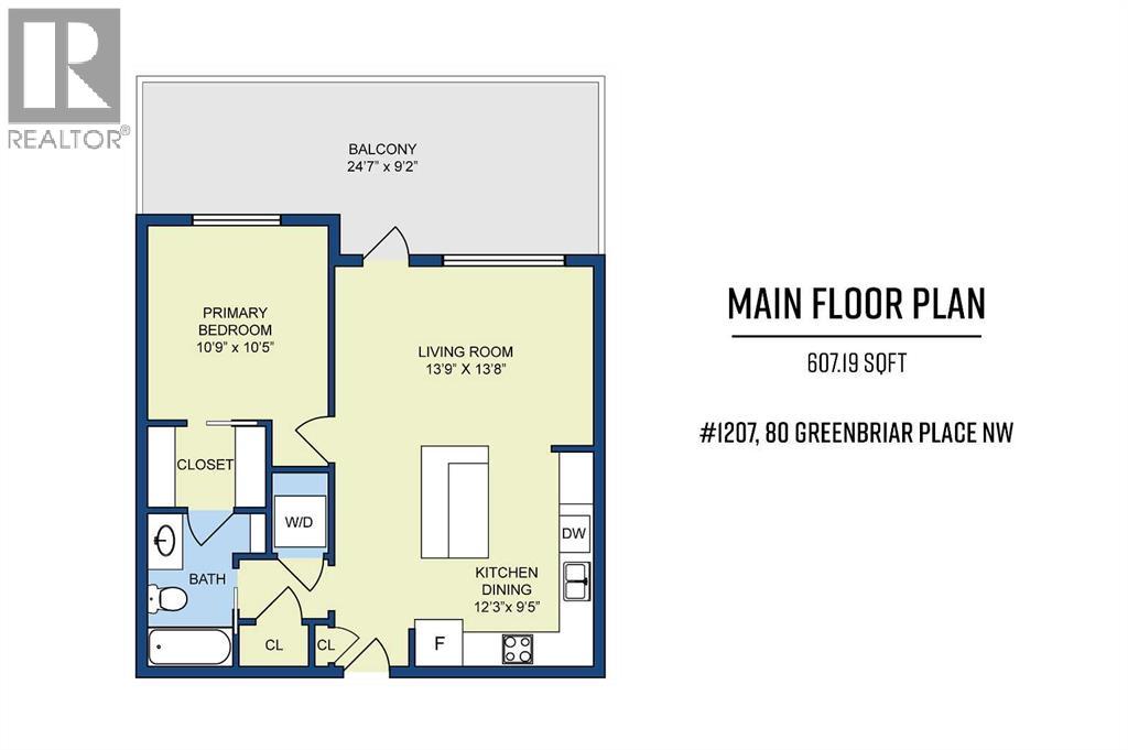 1207, 80 Greenbriar Place NW, Calgary, Alberta  T3B 6J4 - Photo 29 - A2304857