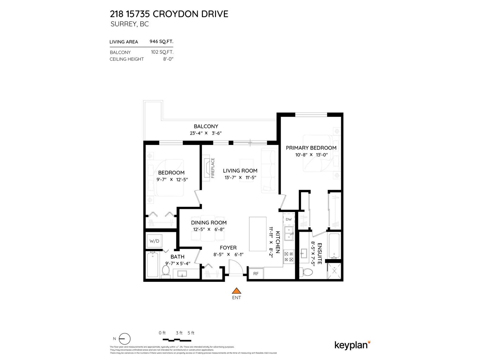 218 15735 Croydon Drive, Surrey, British Columbia  V3Z 2L5 - Photo 40 - R3126009