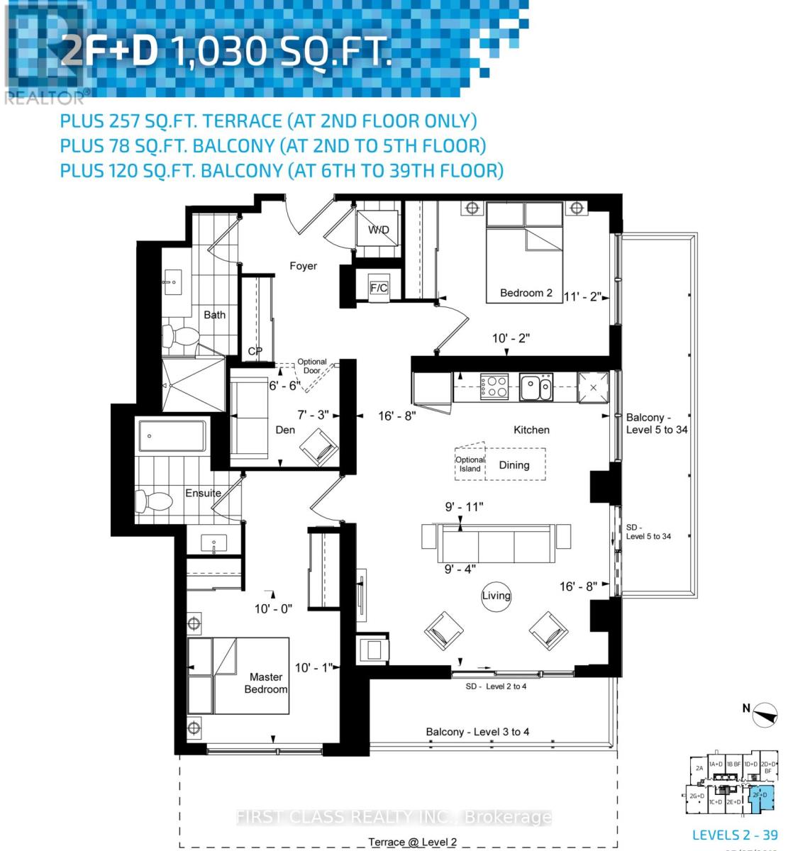 2805 - 18 Water Walk Drive, Markham, Ontario L3R 6L5 - Photo 5 - N13153114
