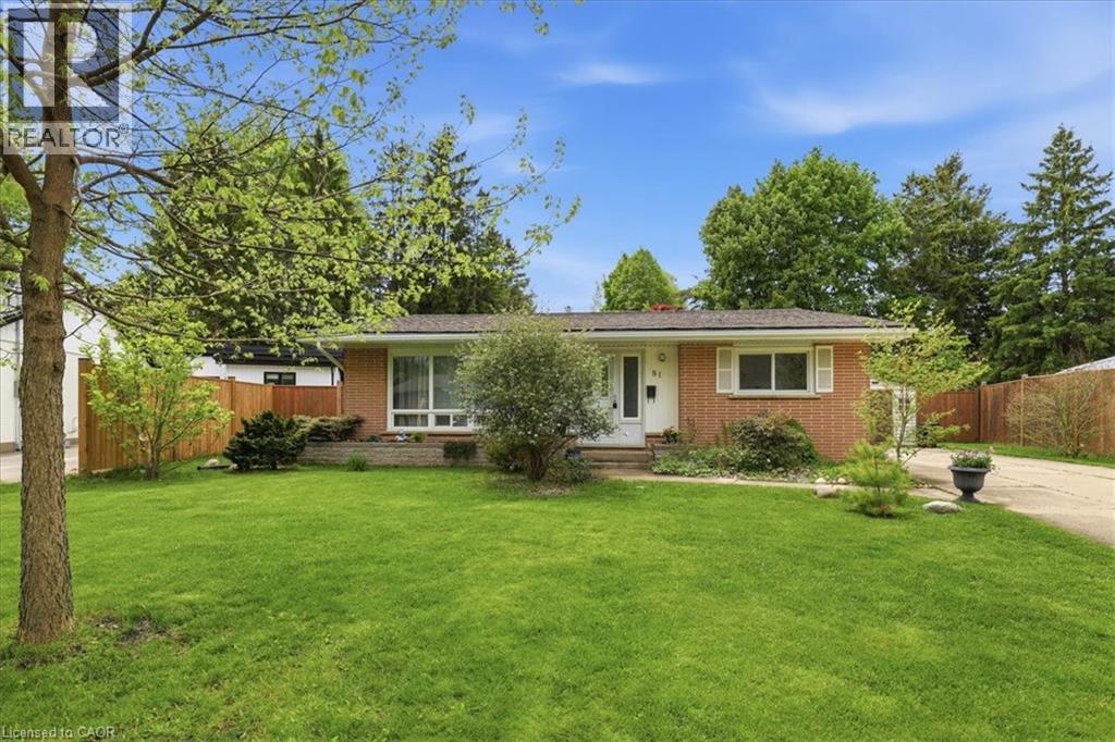 81 NORTH PARK Crescent, Woodstock, Ontario