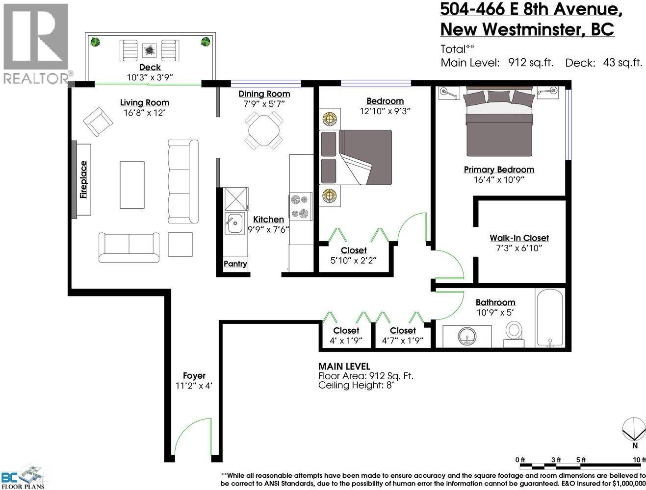 504 466 E Eighth Avenue, New Westminster, British Columbia  V3L 4L2 - Photo 1 - R3095519