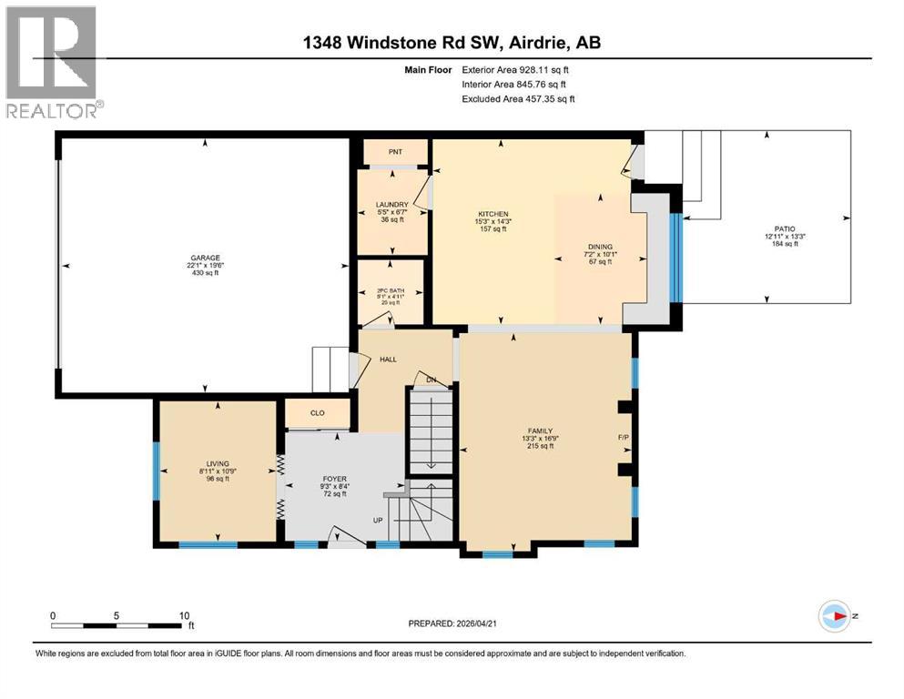 1348 Windstone Road SW, Airdrie, Alberta  T4B 0N5 - Photo 33 - A2300418