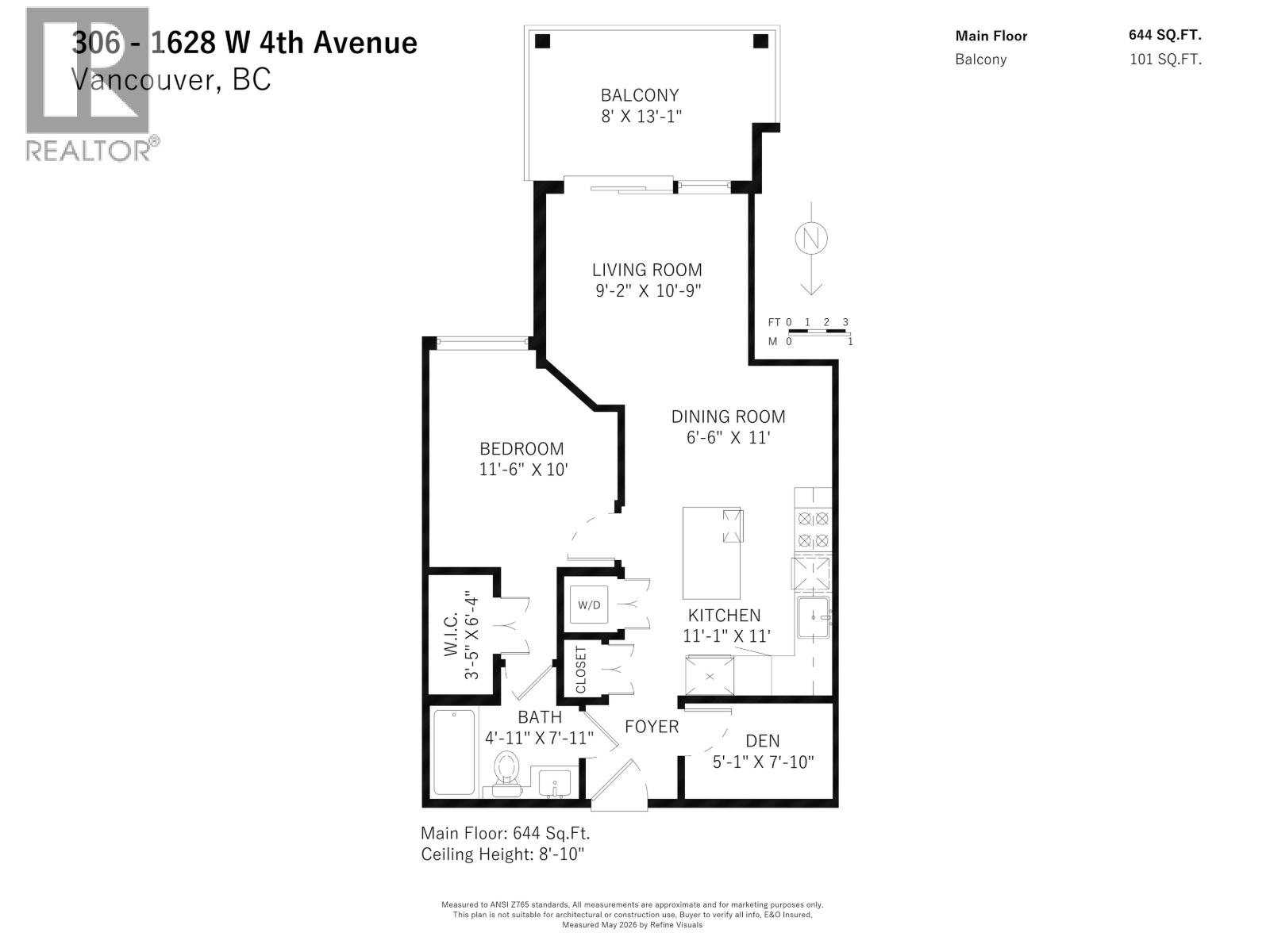 306 1628 W 4th Avenue, Vancouver, British Columbia  V6J 0G6 - Photo 21 - R3125683