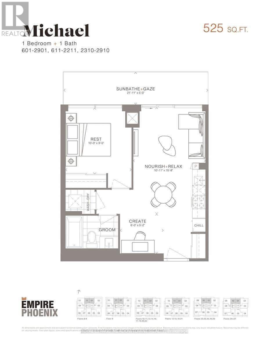 1511 - 251 Manitoba Street, Toronto, Ontario  M8Y 0C7 - Photo 23 - W13154554