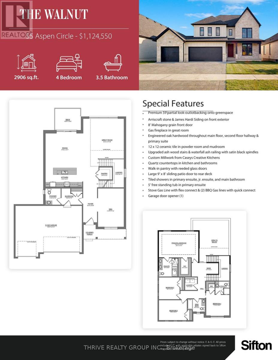 55 Aspen Circle, Thames Centre, Ontario  N0M 2P0 - Photo 2 - X13009206