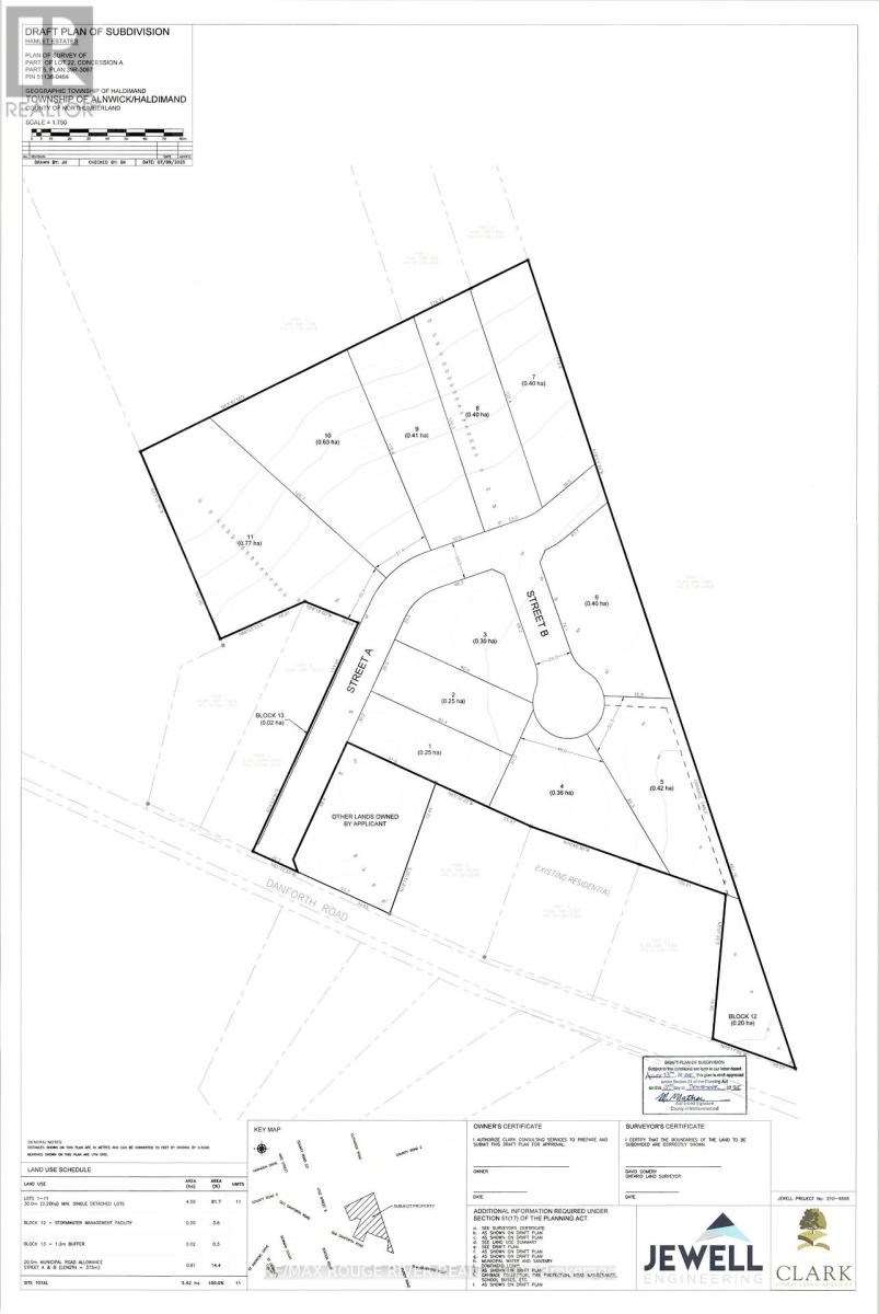 PT LOT 22, CONC A OLD DANFORTH ROAD, Alnwick/Haldimand, Ontario