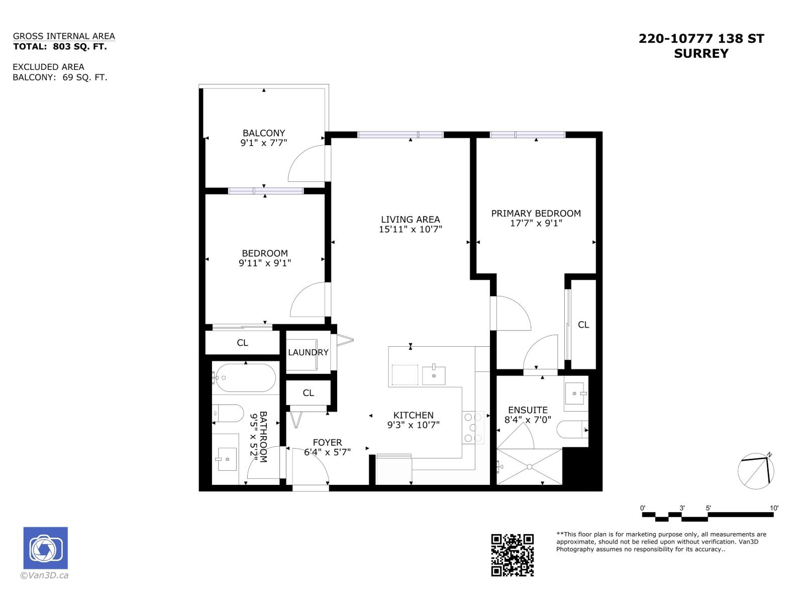 220 10777 138 Street, Surrey, British Columbia  V3T 0T5 - Photo 34 - R3124624