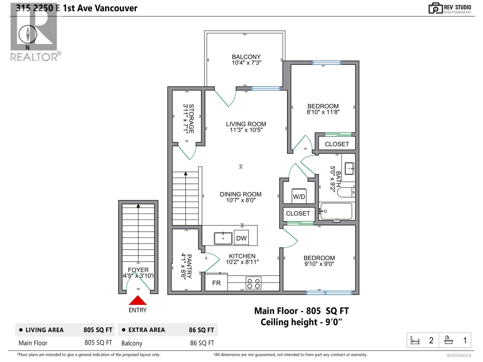 315 2250 E 1st Avenue, Vancouver, British Columbia  V5N 1B6 - Photo 25 - R3126277