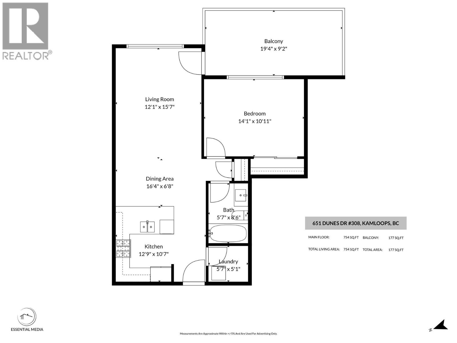 651 Dunes Drive Unit# 308, Kamloops, British Columbia  V2B 0K2 - Photo 37 - 10387928
