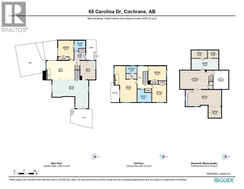 65 Carolina Drive, Cochrane, Alberta  T4C 1C4 - Photo 47 - A2312448