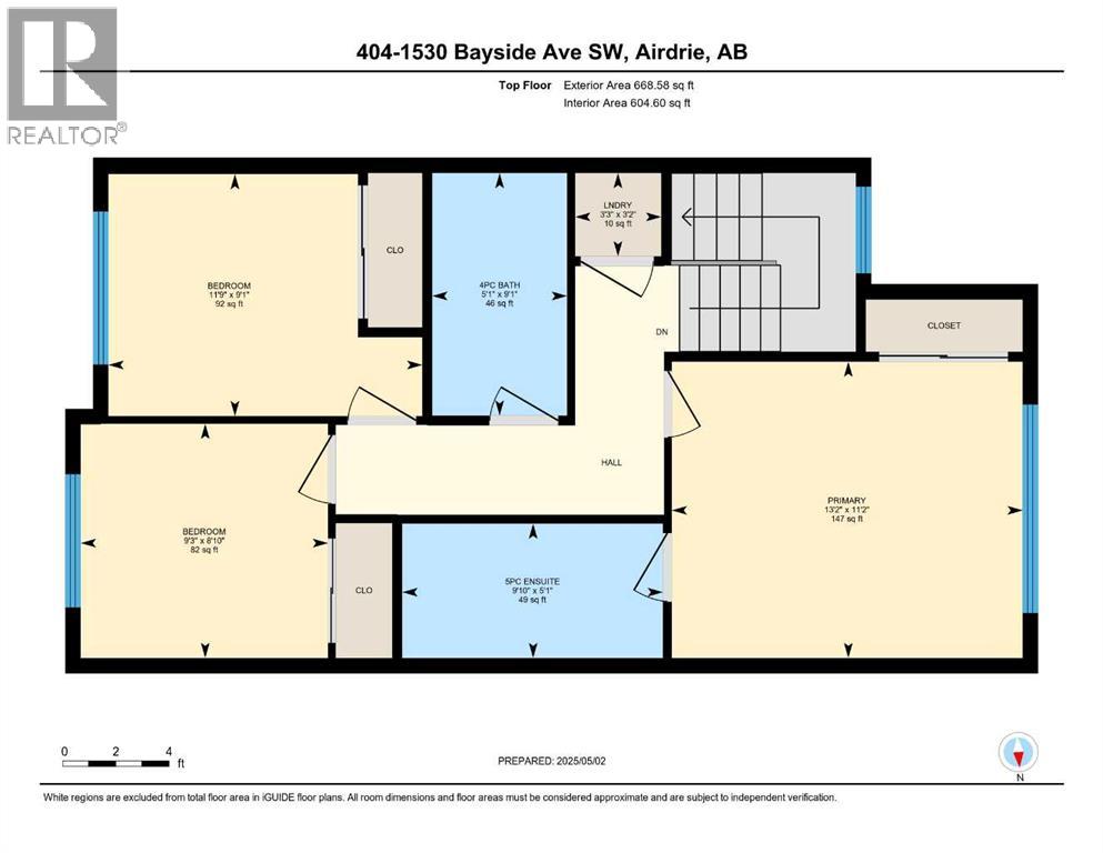 404, 1530 Bayside Avenue SW, Airdrie, Alberta  T4B 4B5 - Photo 30 - A2216911