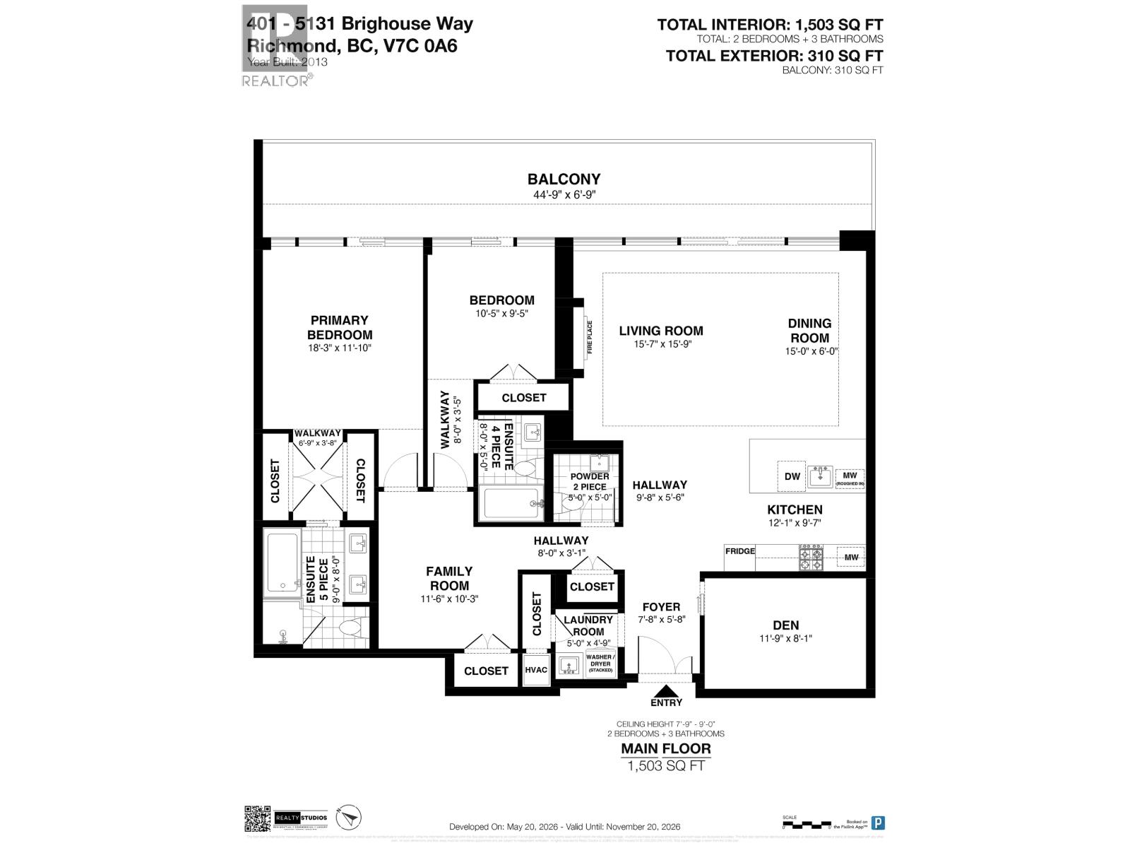 401 5131 Brighouse Way, Richmond, British Columbia  V7C 0A6 - Photo 21 - R3126404