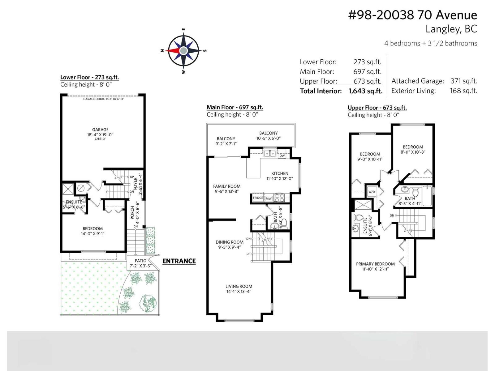 98 20038 70 Avenue, Langley, British Columbia  V2Y 0B4 - Photo 5 - R3125504