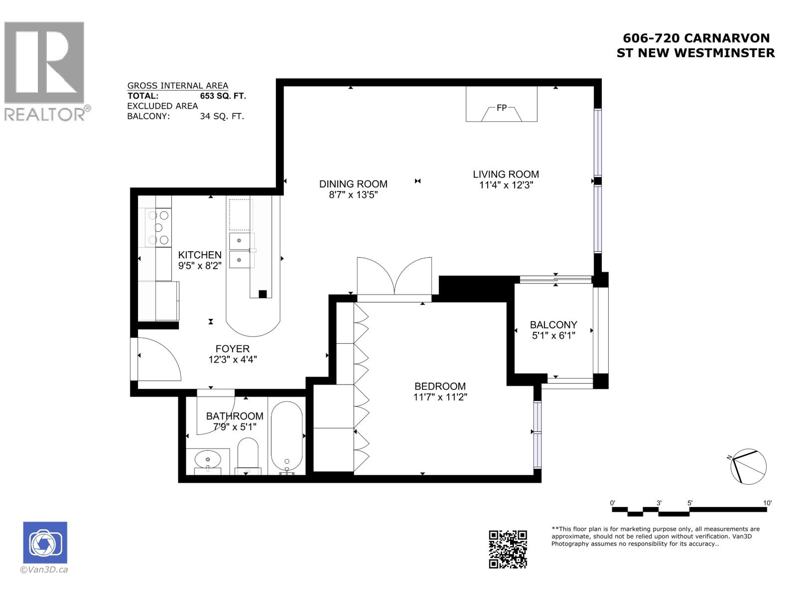 606 720 Carnarvon Street, New Westminster, British Columbia  V3M 6S2 - Photo 23 - R3126452
