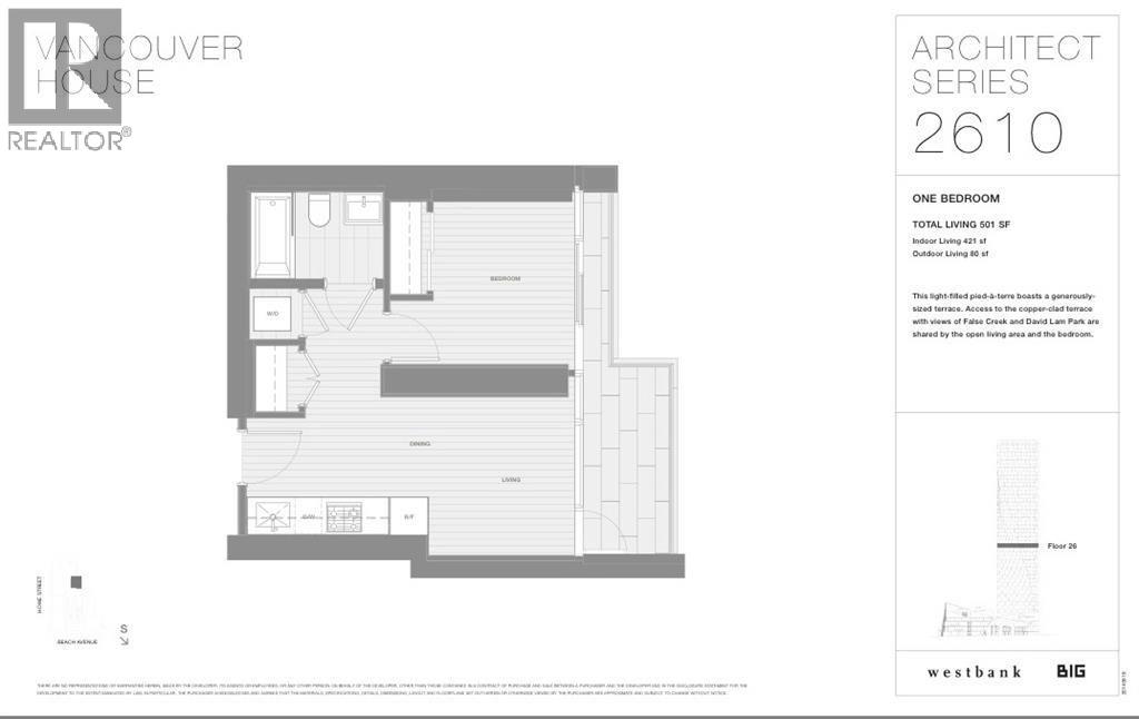 2610 1480 Howe Street, Vancouver, British Columbia  V6Z 1C4 - Photo 12 - R3126507