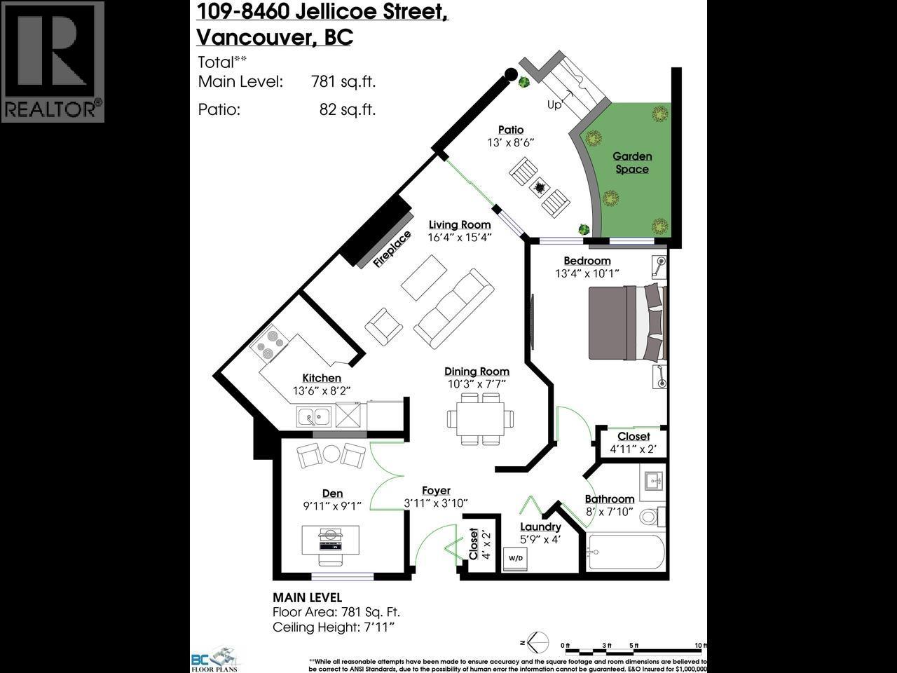 109 8460 Jellicoe Street, Vancouver, British Columbia  V5S 4S8 - Photo 21 - R3126552