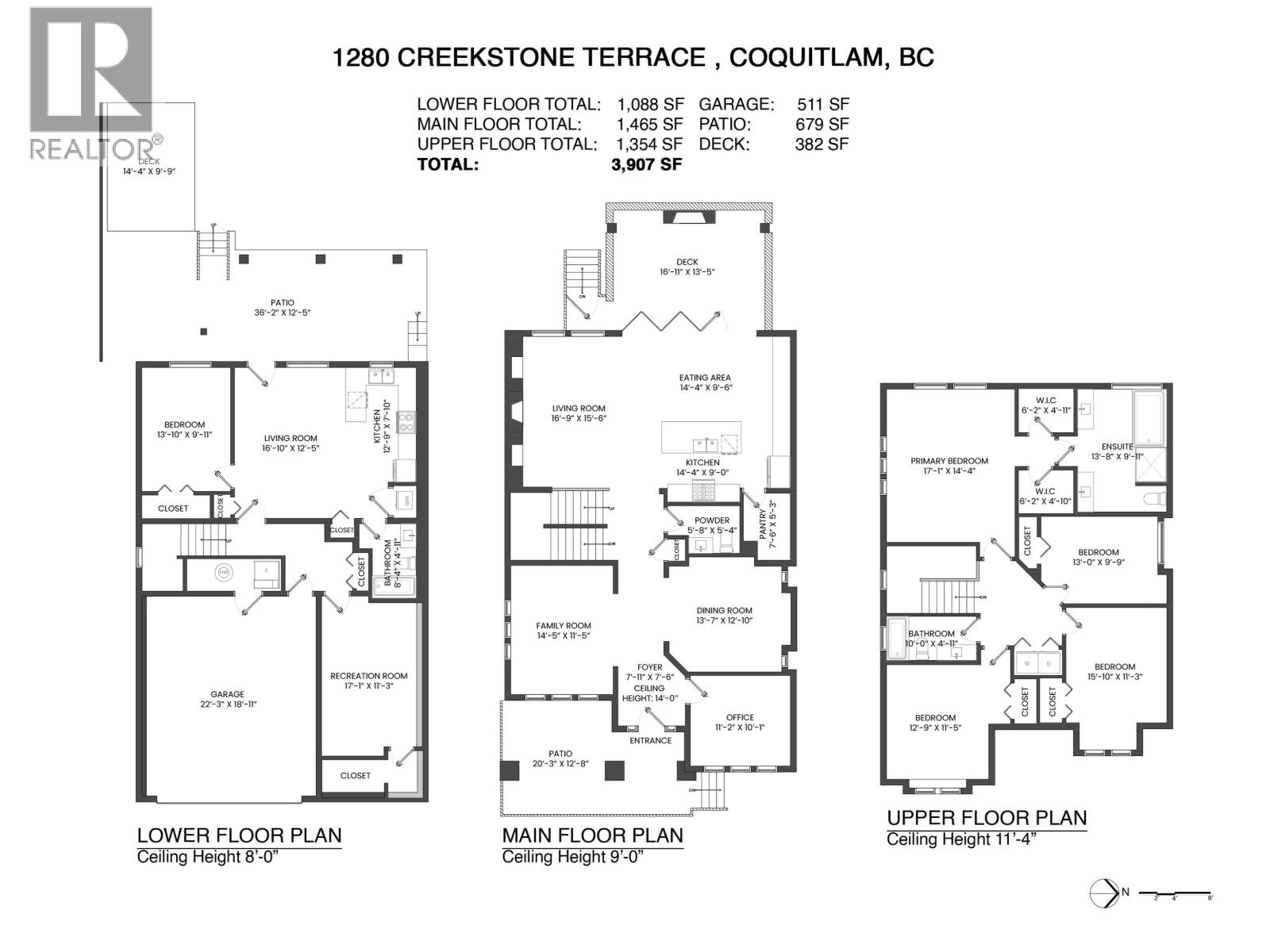 1280 Creekstone Terrace, Coquitlam, British Columbia  V3B 0H3 - Photo 38 - R3126226
