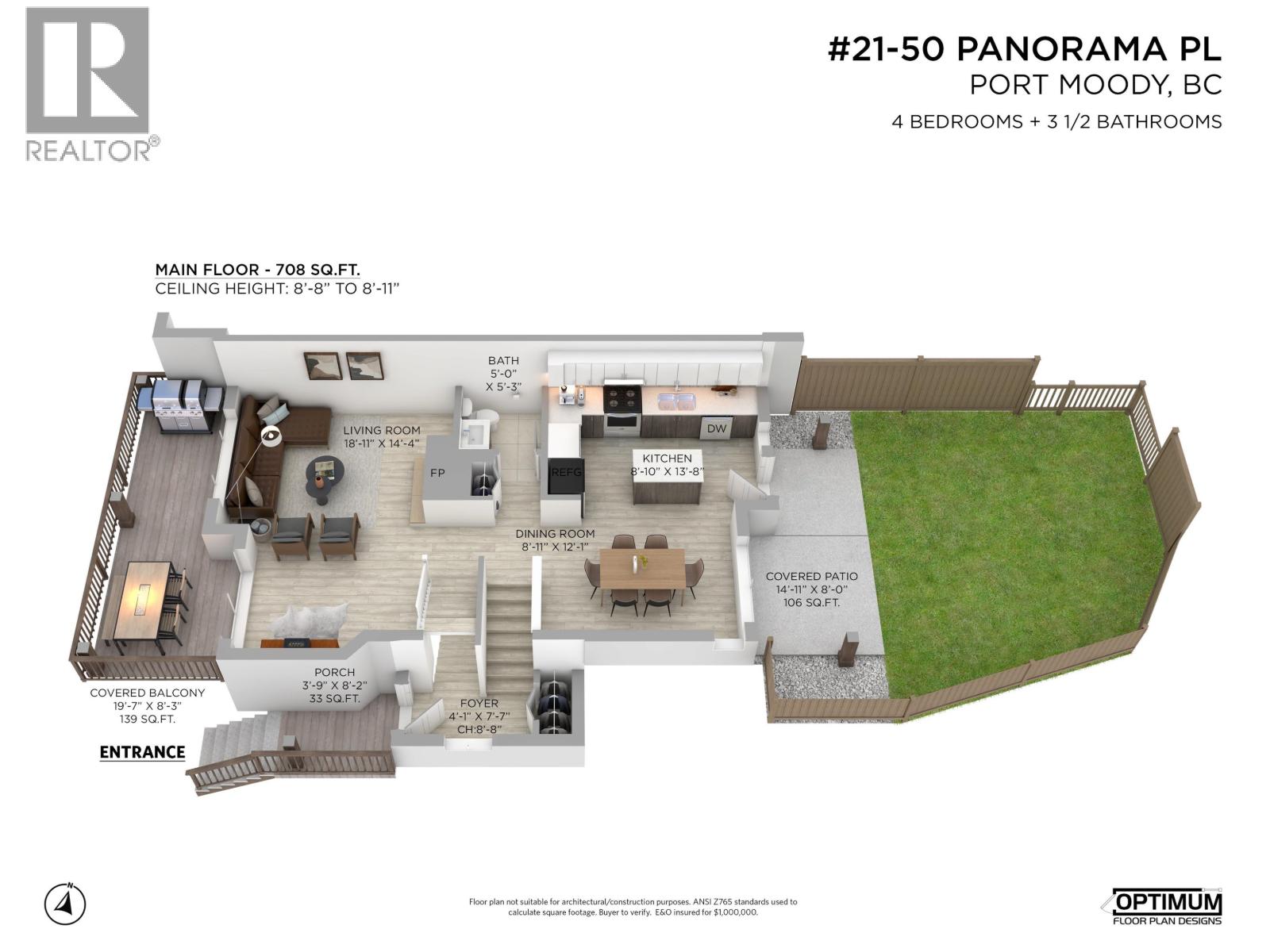 21 50 Panorama Place, Port Moody, British Columbia  V3H 5H5 - Photo 38 - R3126196