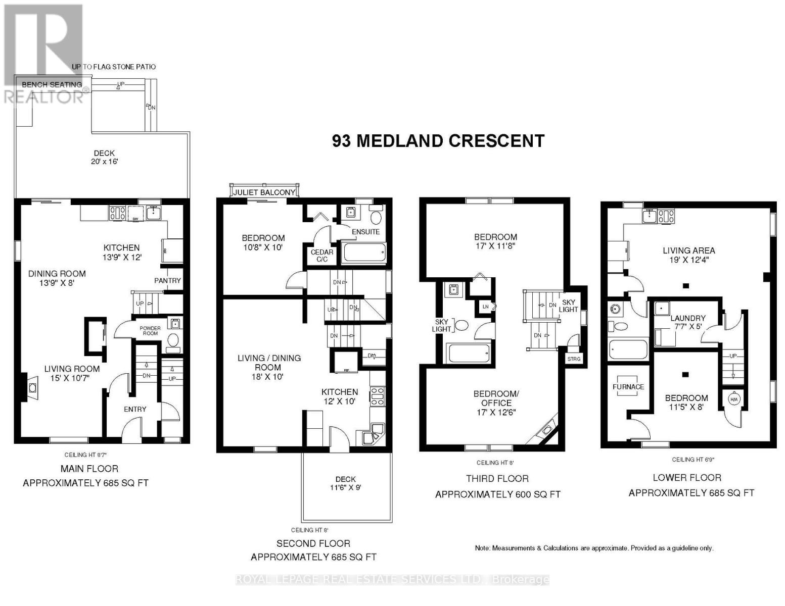 93 Medland Crescent, Toronto, Ontario  M6P 2N3 - Photo 46 - W13130912