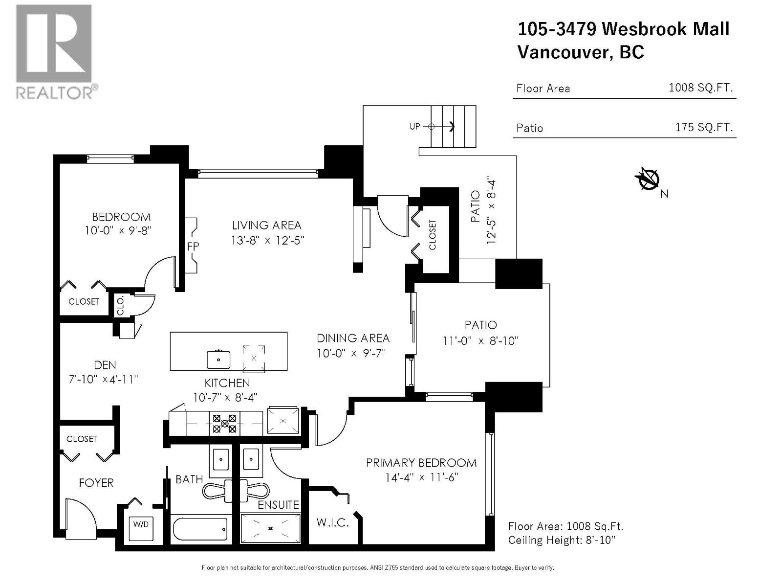 105 3479 Wesbrook Mall, Vancouver, British Columbia  V6S 0B7 - Photo 27 - R3126580