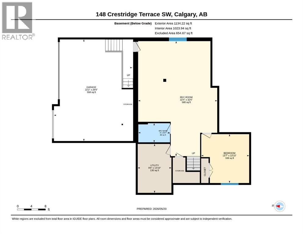 148 Crestridge Terrace SW, Calgary, Alberta  T3B 6K5 - Photo 46 - A2313265