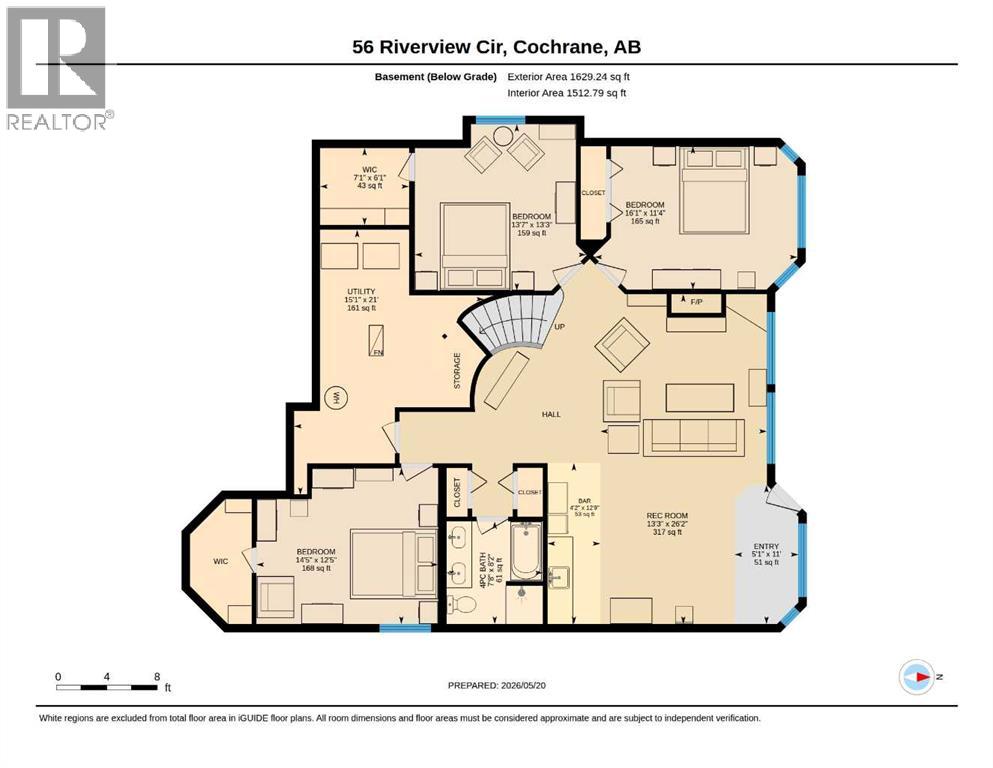56 Riverview Circle, Cochrane, Alberta  T4C 1K3 - Photo 31 - A2312565