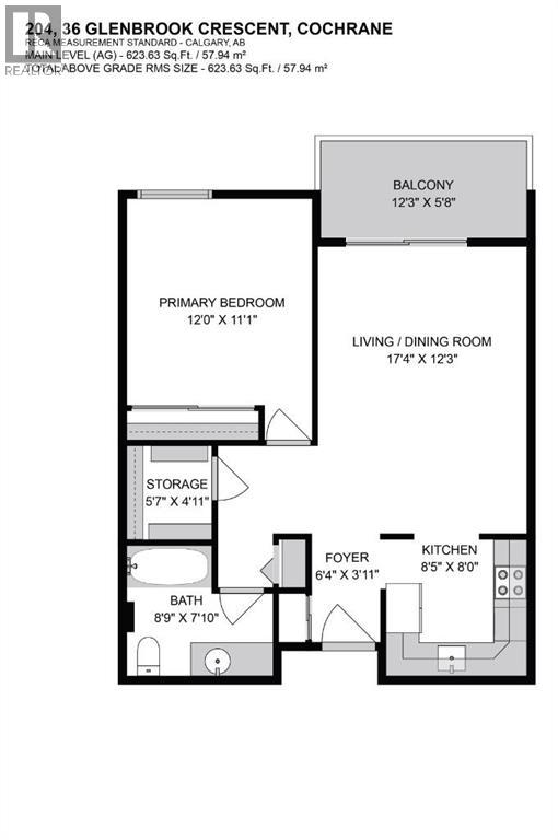 204, 36 Glenbrook Crescent, Cochrane, Alberta  T4C 1T2 - Photo 2 - A2308352