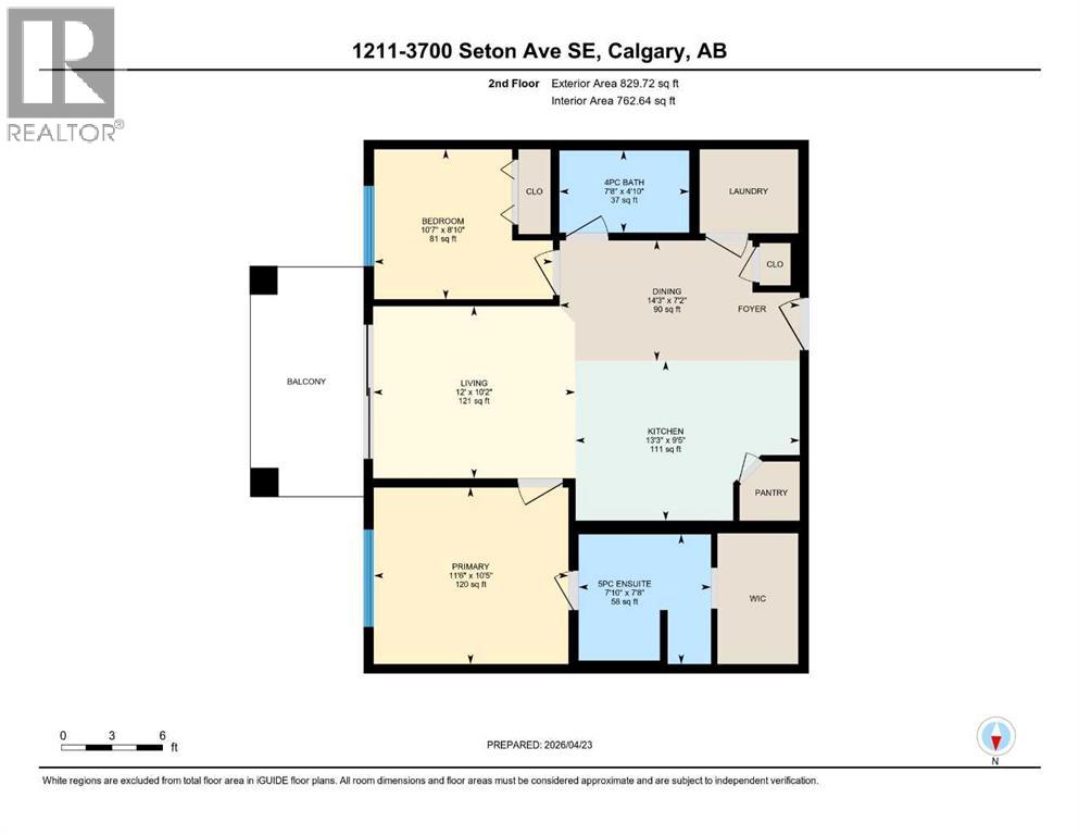 1211, 3700 Seton Avenue SE, Calgary, Alberta  T3M 4J1 - Photo 25 - A2305966