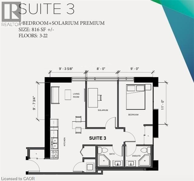 158 King Street N Unit# 2303, Waterloo, Ontario  N2T 2Y2 - Photo 8 - 40832565