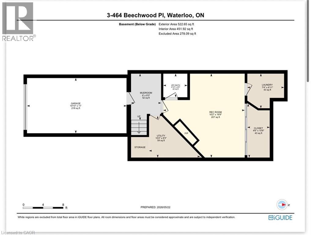 464 Beechwood Place Unit# 3, Waterloo, Ontario  N2T 1Z2 - Photo 34 - 40830894