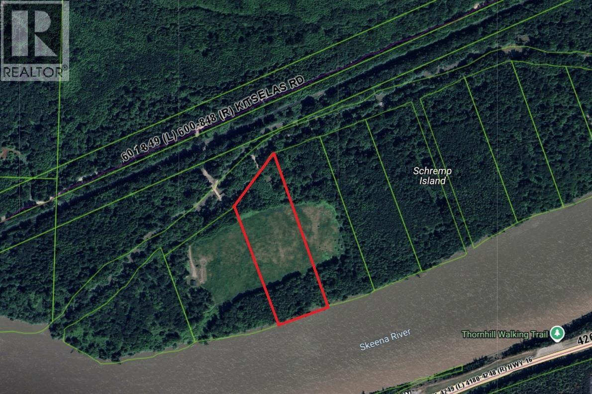 Lot 3 Schremp Island Road, Terrace, British Columbia  V8G 4R6 - Photo 1 - R3126344