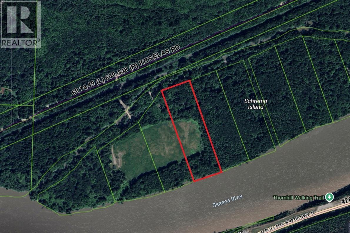 Lot 4 Schremp Island Road, Terrace, British Columbia  V8G 4R6 - Photo 1 - R3126363
