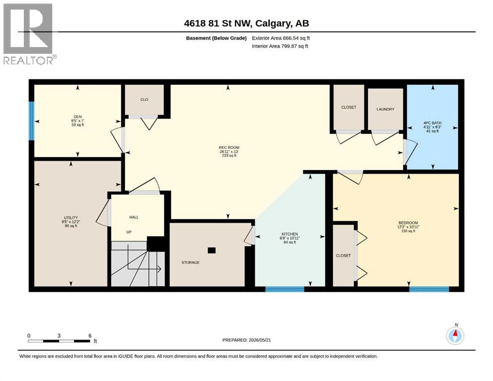 4618 81 Street NW, Calgary, Alberta  T3B 2P6 - Photo 39 - A2312286