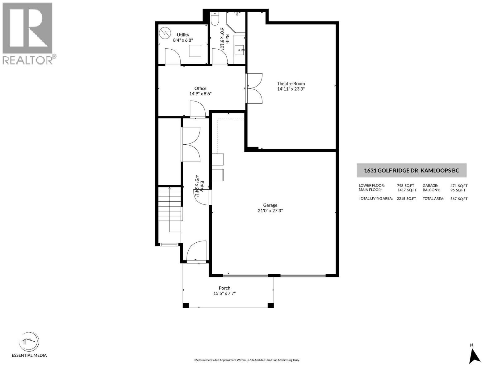 1631 Golf Ridge Way, Kamloops, British Columbia  V2H 0A5 - Photo 51 - 10388546