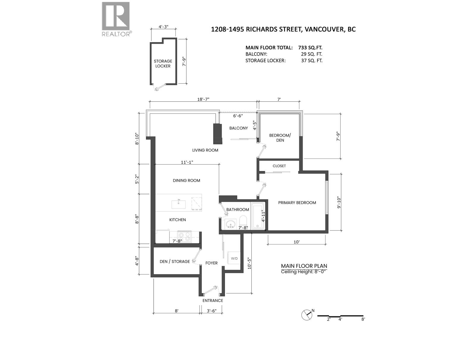 1208 1495 Richards Street, Vancouver, British Columbia  V6Z 3E3 - Photo 17 - R3126968