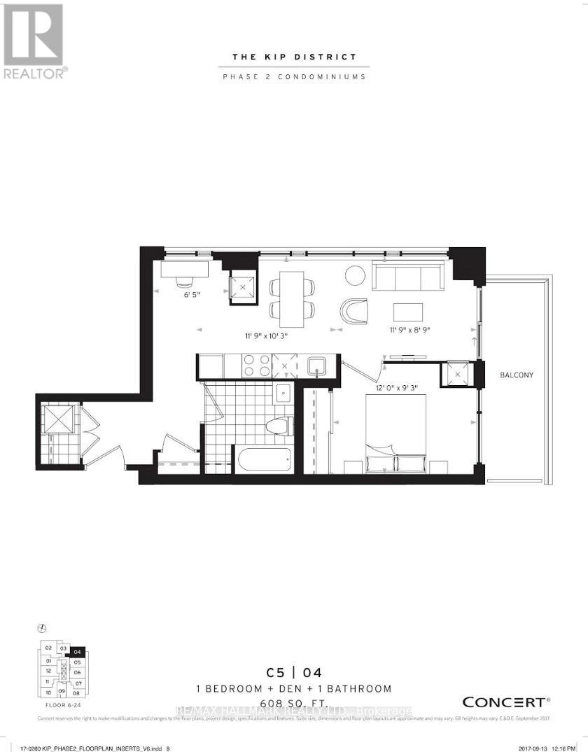 2304 - 30 Samuel Wood Way, Toronto, Ontario  M9B 0C9 - Photo 2 - W13164428
