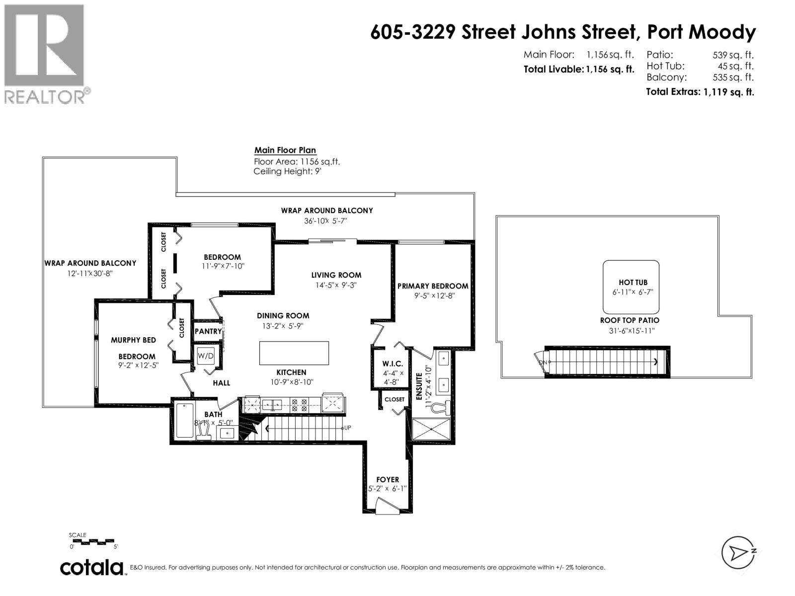 605 3229 St Johns Street, Port Moody, British Columbia  V3H 0M4 - Photo 40 - R3127020
