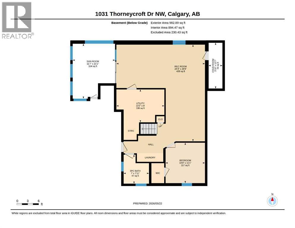 1031 Thorneycroft Drive NW, Calgary, Alberta  T2K 3K7 - Photo 43 - A2309461