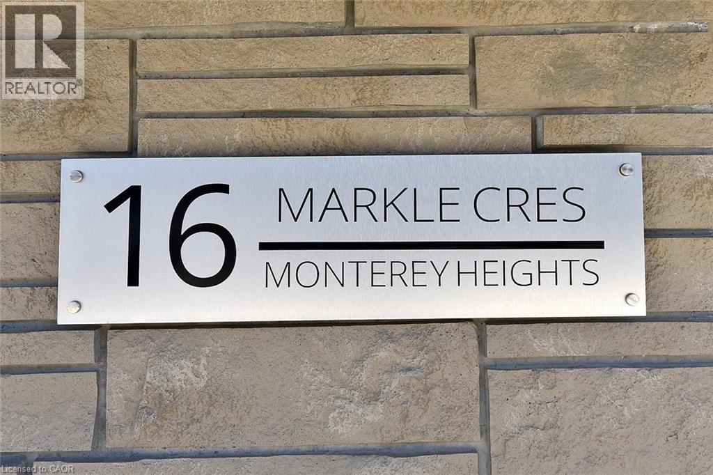 16 Markle Crescent Unit# 111, Ancaster, Ontario  L9G 0H4 - Photo 2 - 40832878