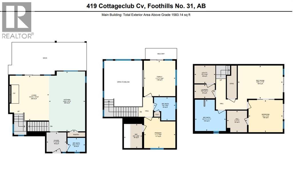 419 Cottageclub Cove, Rural Rocky View County, Alberta T4C 1B4 - Photo 49 - A2294510