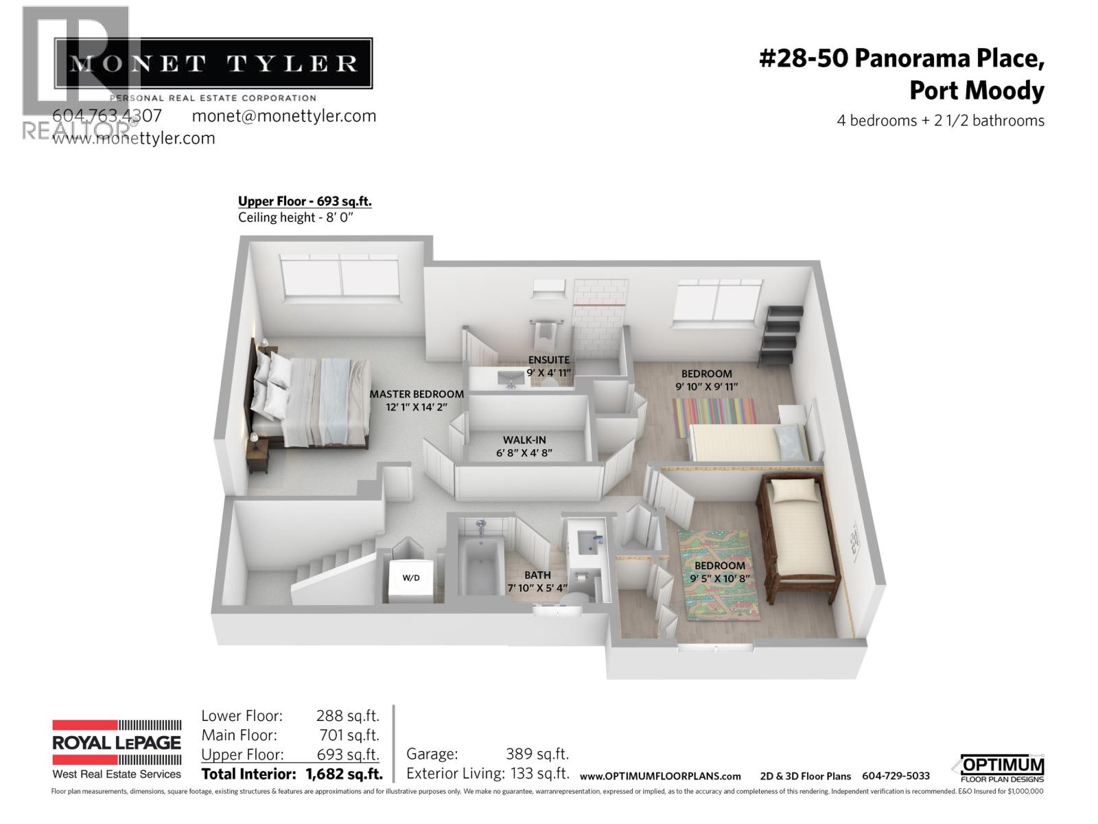 28 50 Panorama Place, Port Moody, British Columbia  V3H 5H5 - Photo 34 - R3125852