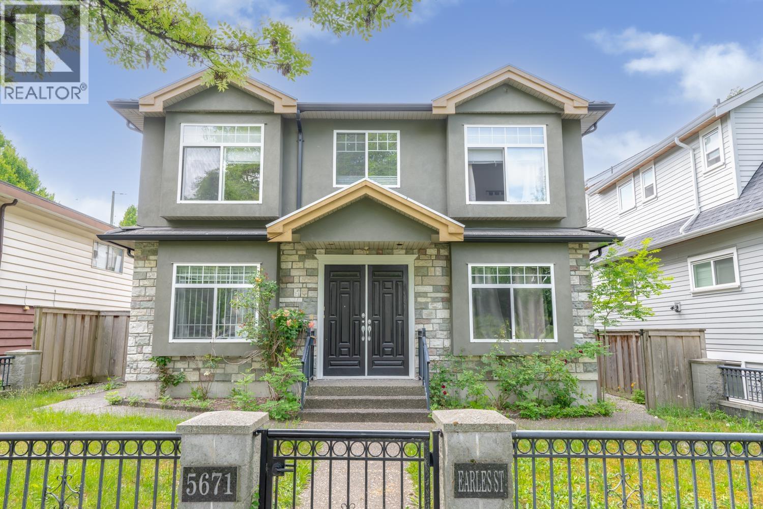 5671 EARLES STREET, Vancouver, British Columbia