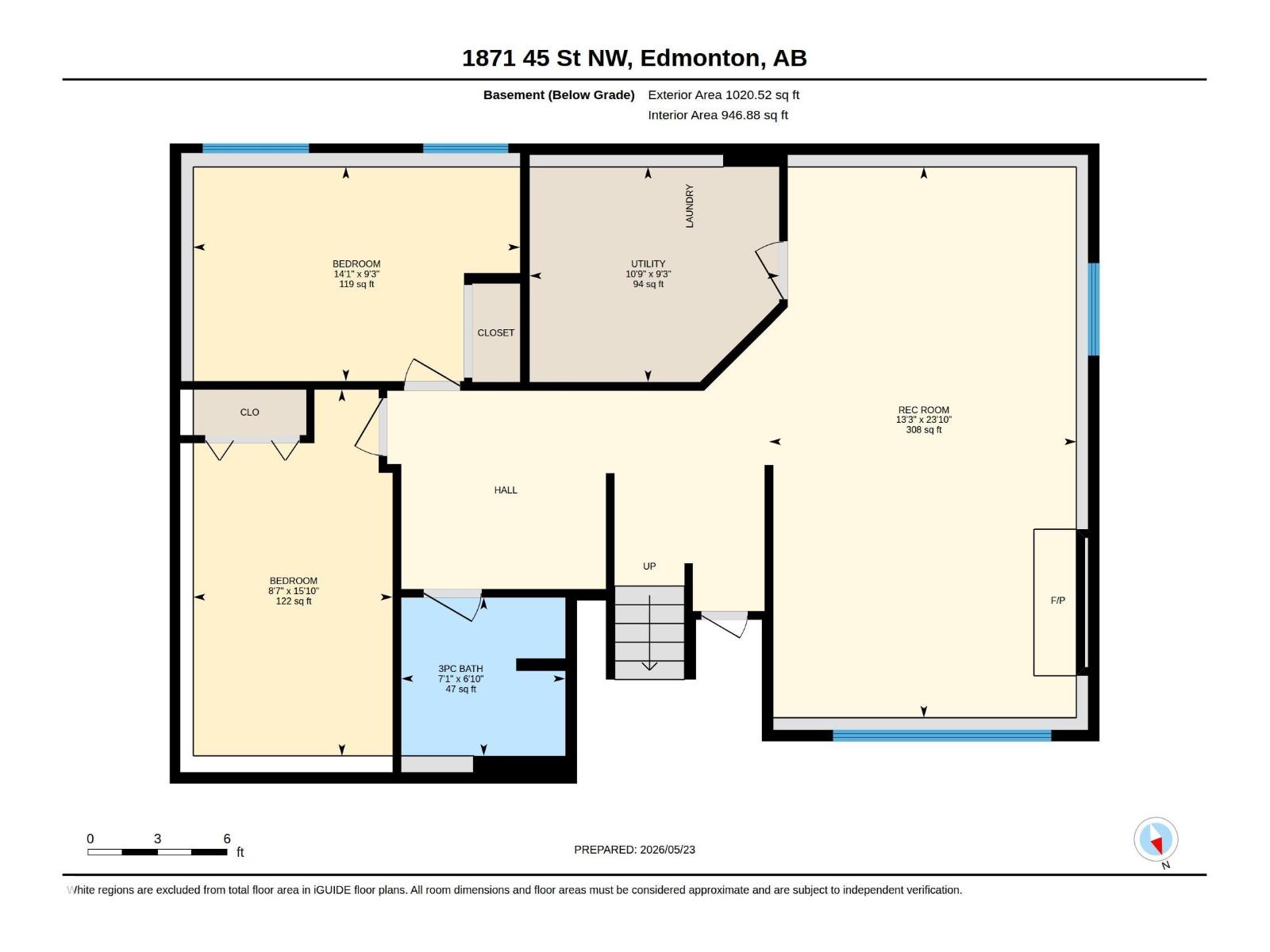 1871 45 St Nw Nw, Edmonton, Alberta  T6L 2S6 - Photo 57 - E4489639