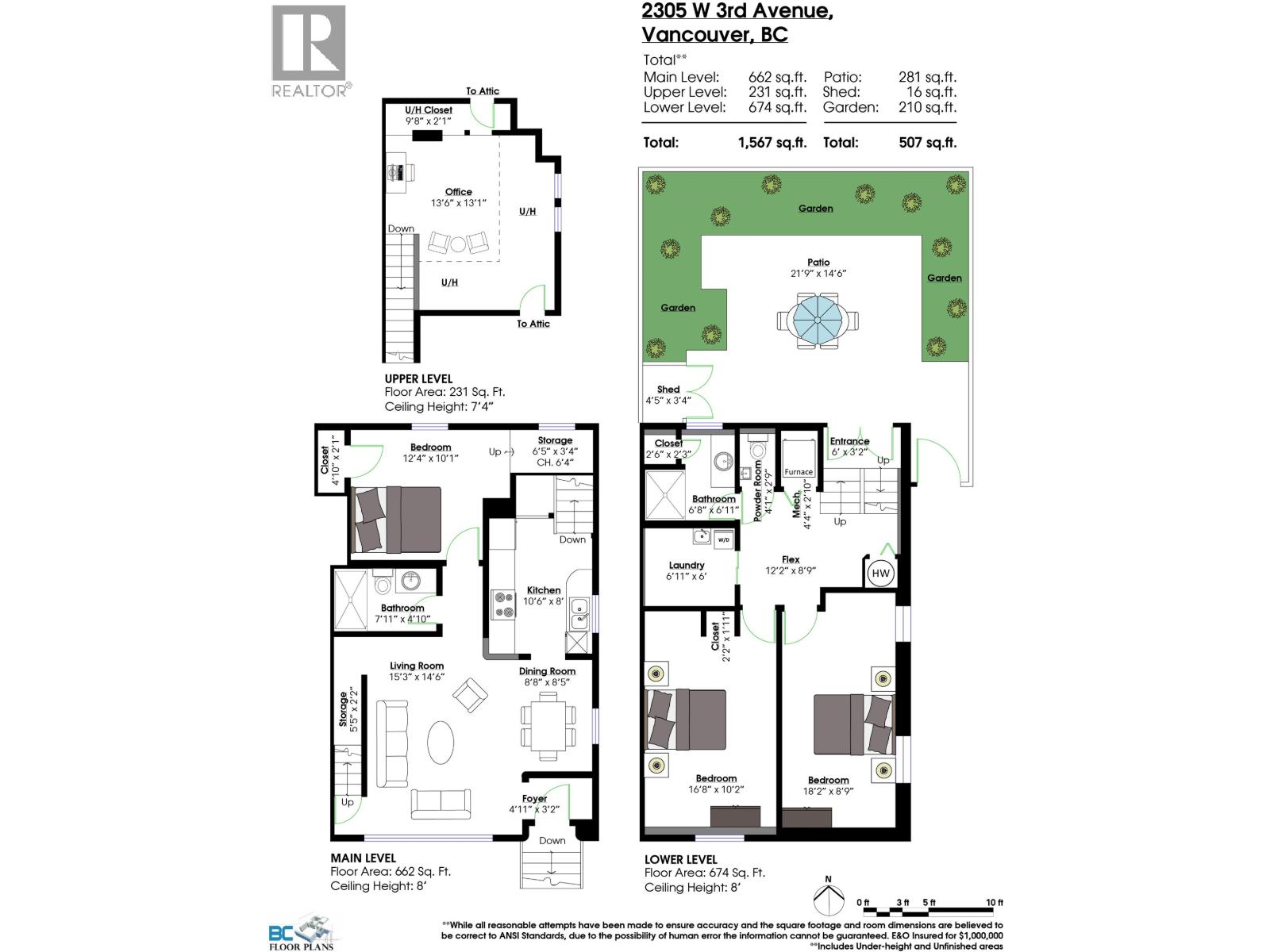 2305 W 3rd Avenue, Vancouver, British Columbia  V6K 1L6 - Photo 2 - R3126583