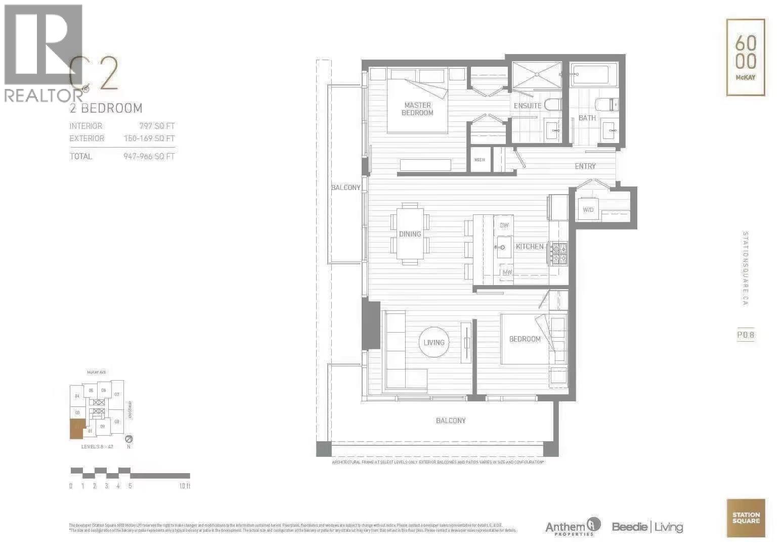 2602 6000 Mckay Avenue, Burnaby, British Columbia  V5H 0K2 - Photo 8 - R3126707