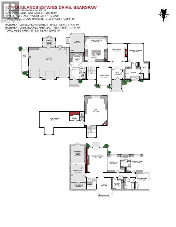 67 Woodlands Estates Drive, Rural Rocky View County, Alberta  T3R 1H1 - Photo 4 - A2312985